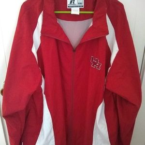 Russell team issued men's windbreaker.